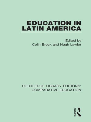 cover image of Education in Latin America